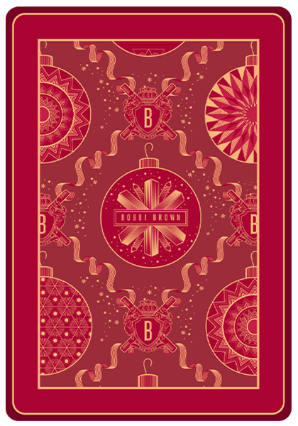 Back of a playing card