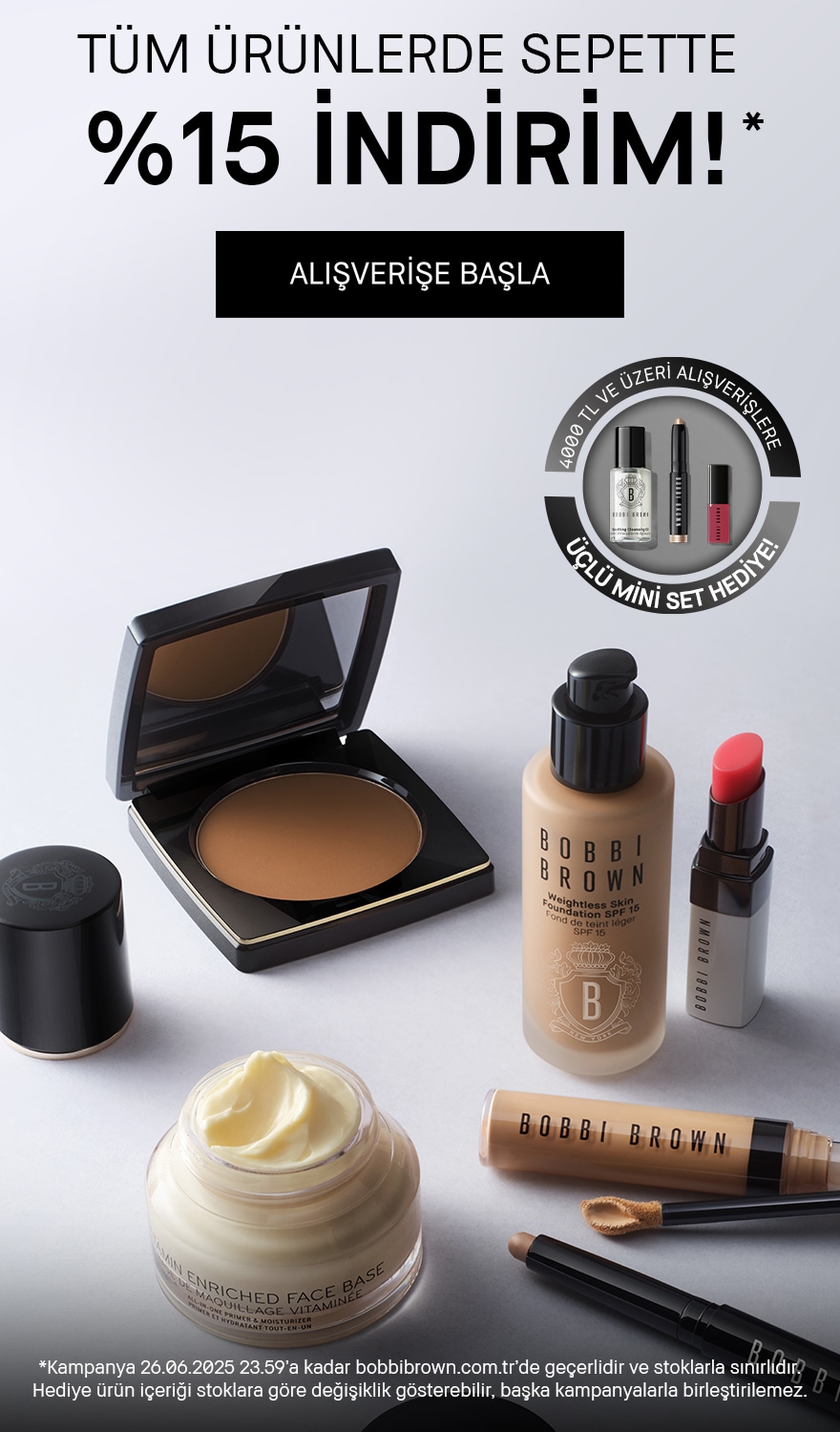 Assortiment de Weightless Skin Foundation SPF15