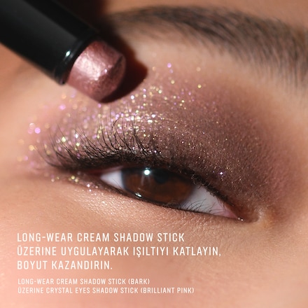 Crystal Eyes Shadow Stick Işıltılı Krem Far
