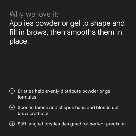 Çift Taraflı Kaş Fırçası