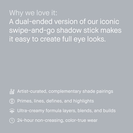 Çift Taraflı Long-Wear Cream Shadow Stick İkili Seti - Yeni Yıl Koleksiyonu