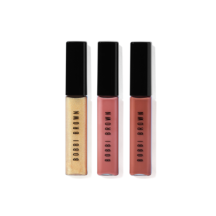 Swipe & Shine Crushed Oil-Infused Üçlü Gloss Seti